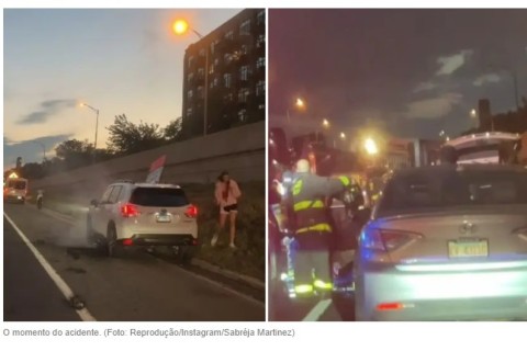 Sabréja Martinez encontrou a mulher desacordada, com o pé no acelerador, enquanto convulsionava dentro de um carro nos EUA.